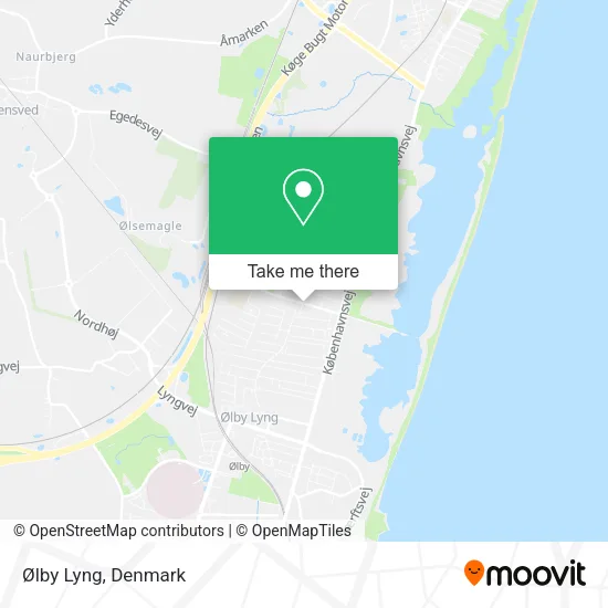 Ølby Lyng map