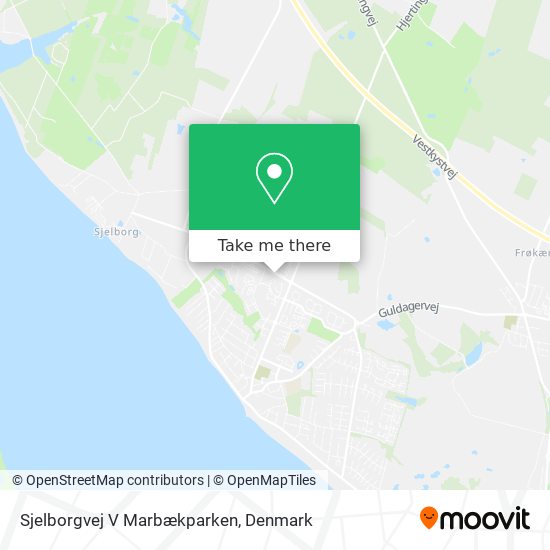 Sjelborgvej V Marbækparken map