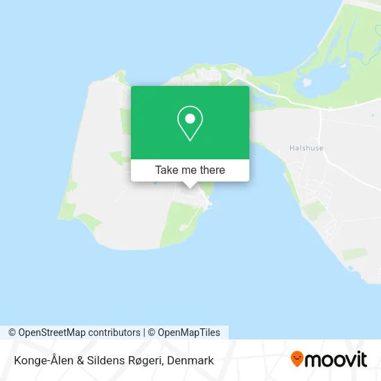 Konge-Ålen & Sildens Røgeri map