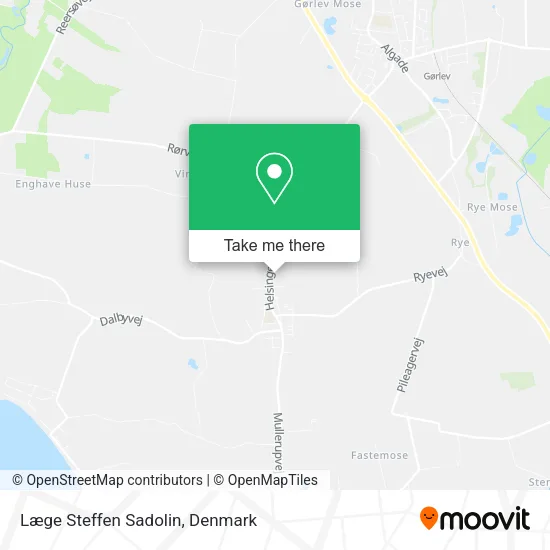 Læge Steffen Sadolin map