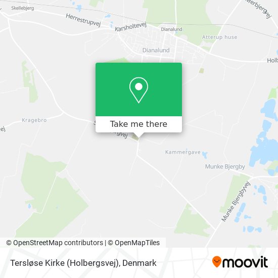 Tersløse Kirke (Holbergsvej) map