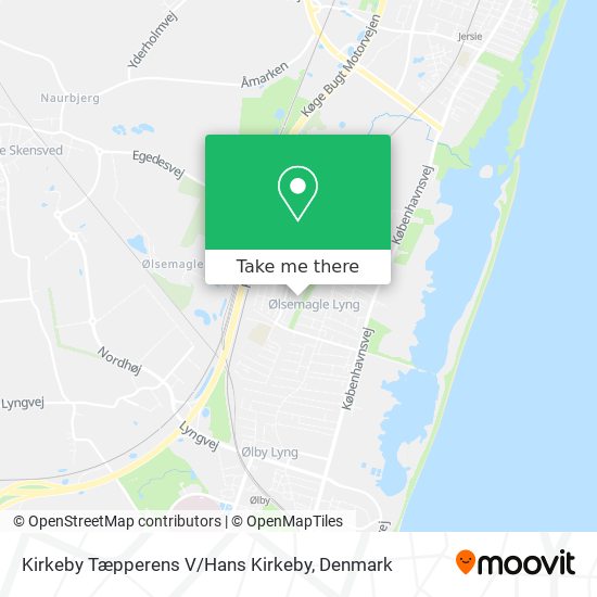 Kirkeby Tæpperens V / Hans Kirkeby map