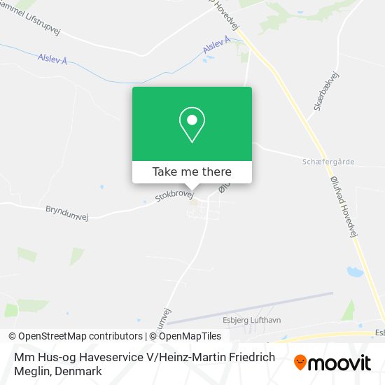 Mm Hus-og Haveservice V / Heinz-Martin Friedrich Meglin map