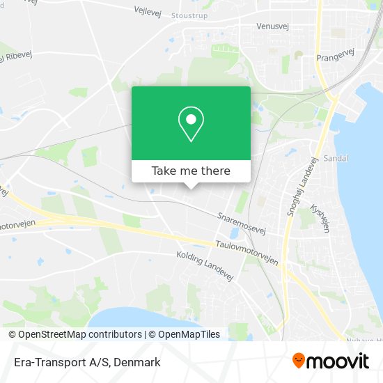 Era-Transport A/S map
