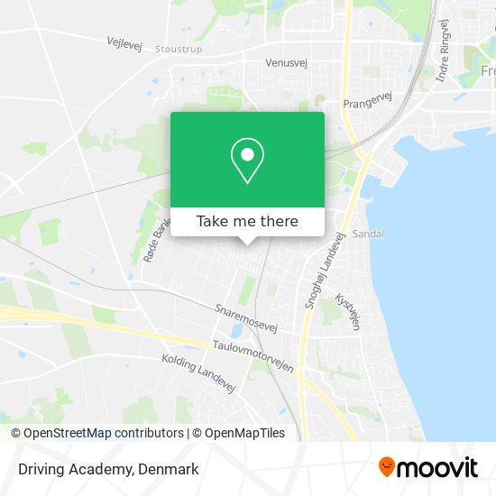 Driving Academy map