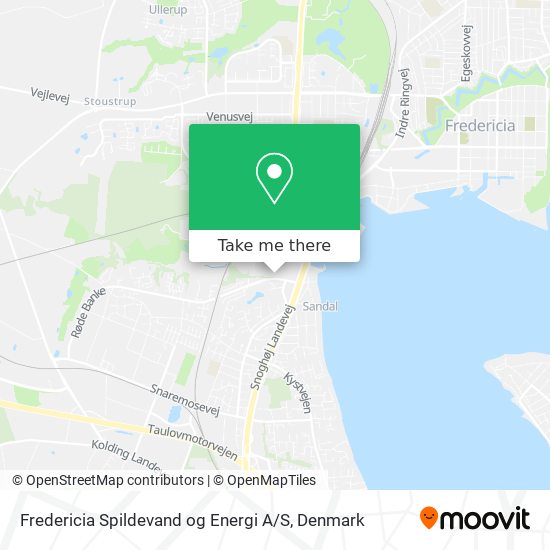 Fredericia Spildevand og Energi A / S map