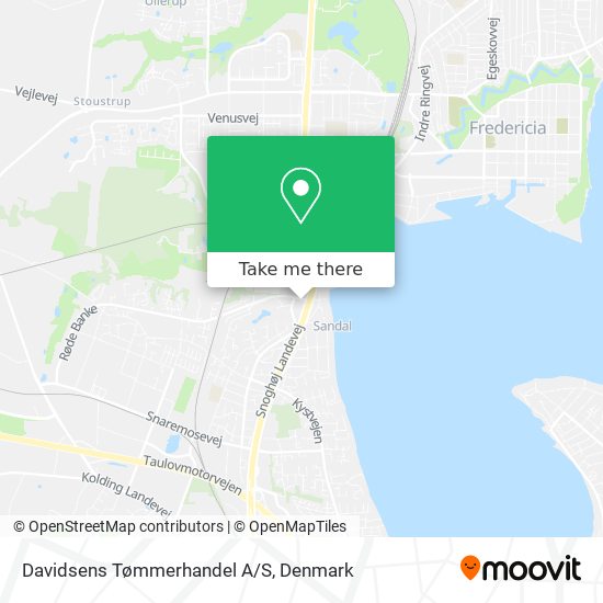 Davidsens Tømmerhandel A/S map