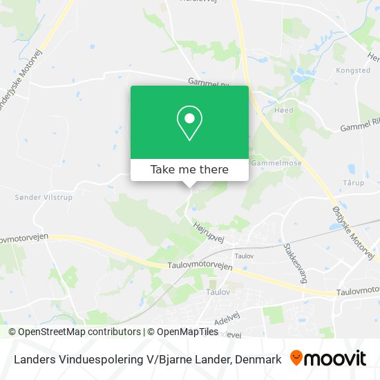 Landers Vinduespolering V / Bjarne Lander map