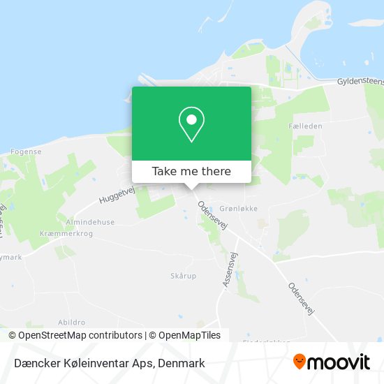 Dæncker Køleinventar Aps map