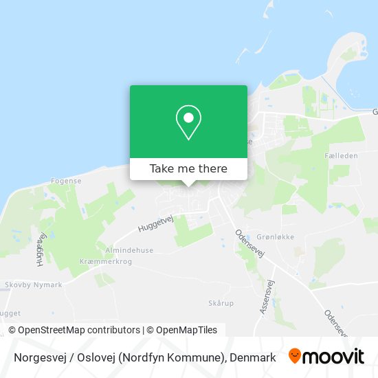 Norgesvej / Oslovej (Nordfyn Kommune) map