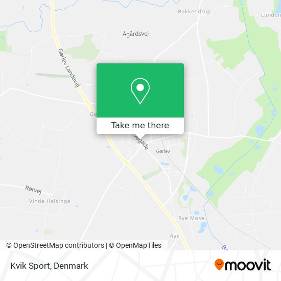 Kvik Sport map