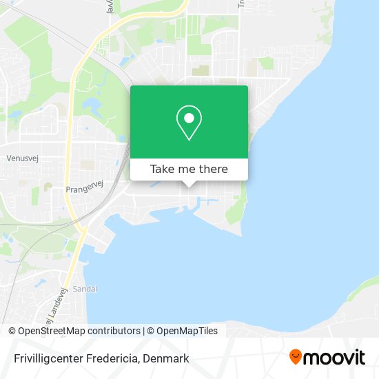 Frivilligcenter Fredericia map