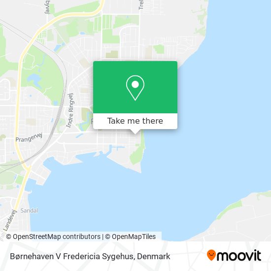Børnehaven V Fredericia Sygehus map