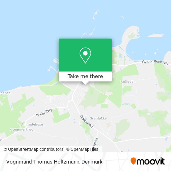 Vognmand Thomas Holtzmann map