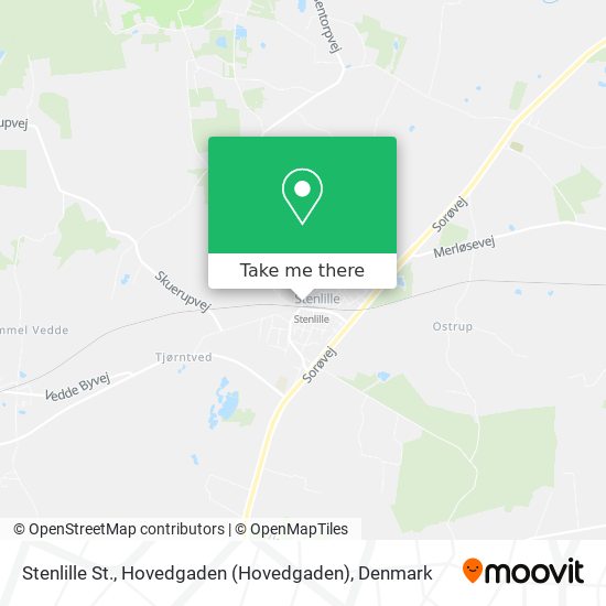 Stenlille St., Hovedgaden map