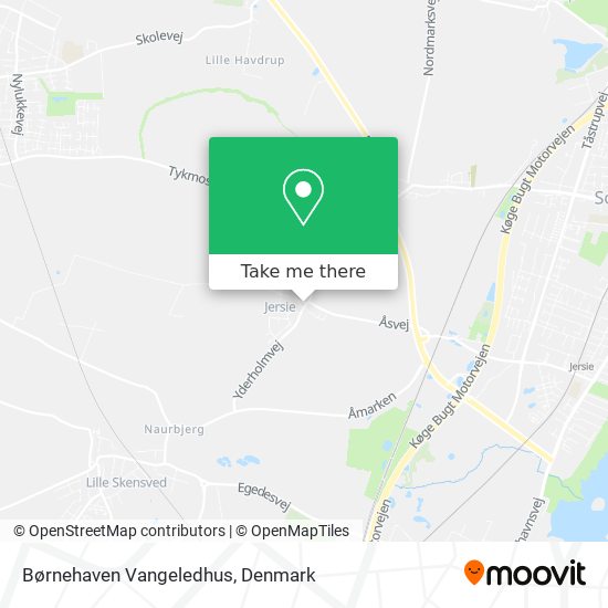 Børnehaven Vangeledhus map