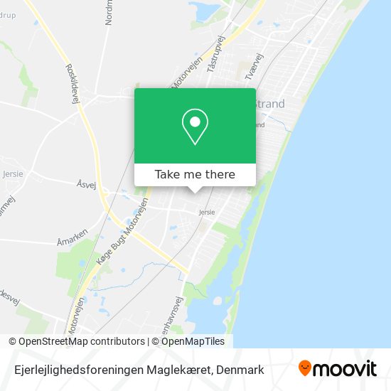 Ejerlejlighedsforeningen Maglekæret map