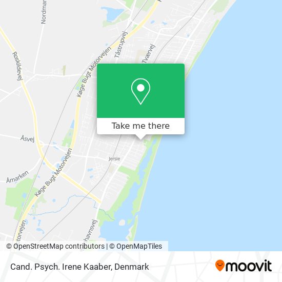 Cand. Psych. Irene Kaaber map