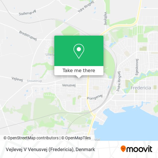 Vejlevej V Venusvej (Fredericia) map