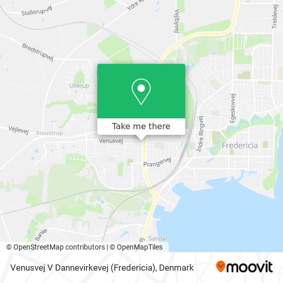 Venusvej V Dannevirkevej (Fredericia) map