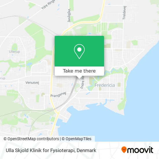 Ulla Skjold Klinik for Fysioterapi map