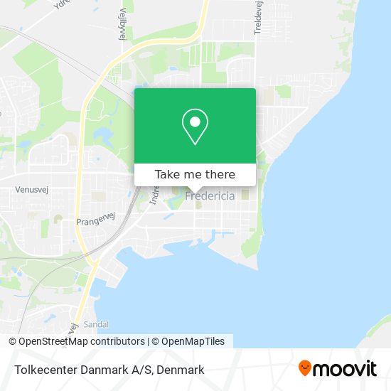 Tolkecenter Danmark A/S map
