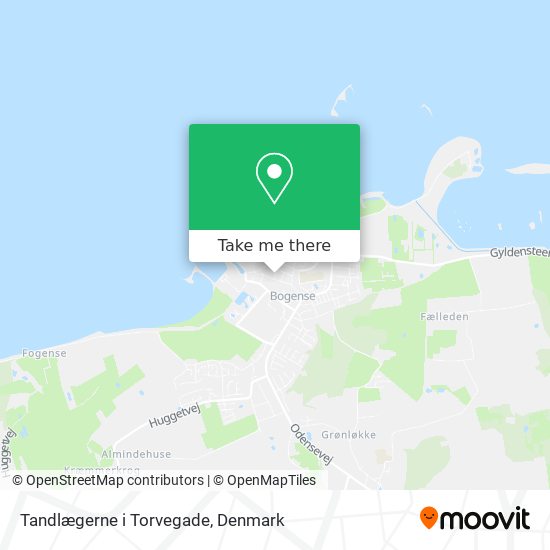 Tandlægerne i Torvegade map