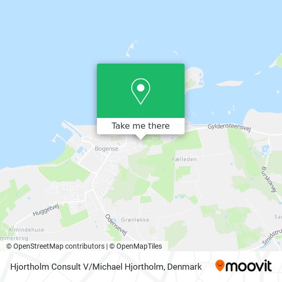 Hjortholm Consult V / Michael Hjortholm map