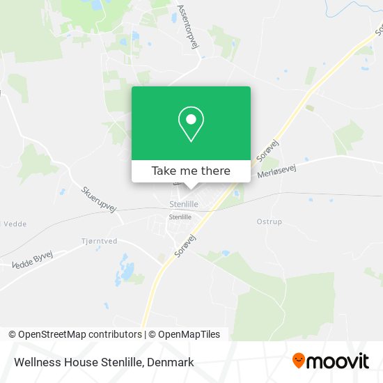 Wellness House Stenlille map