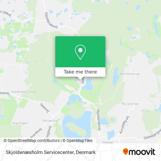 Skjoldenæsholm Servicecenter map