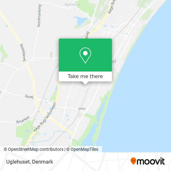 Uglehuset map