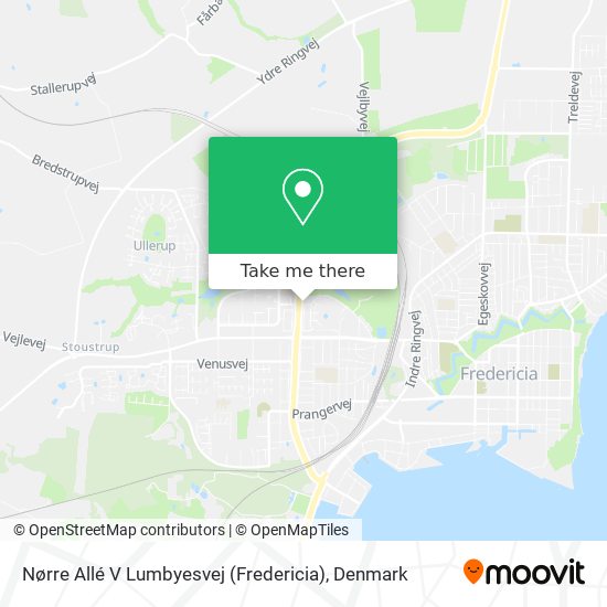 Nørre Allé V Lumbyesvej (Fredericia) map