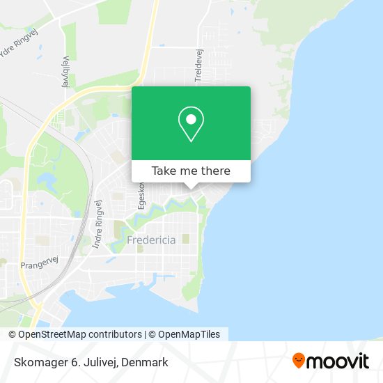 Skomager 6. Julivej map