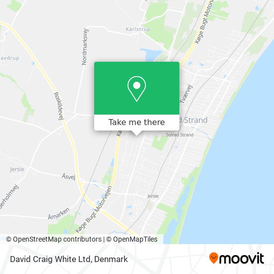 David Craig White Ltd map