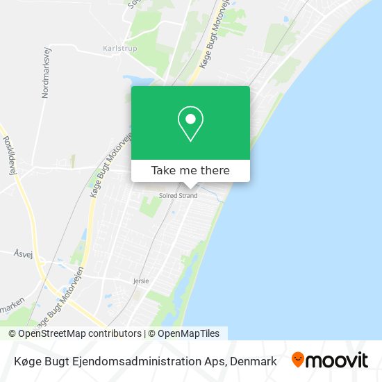 Køge Bugt Ejendomsadministration Aps map