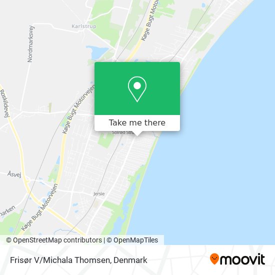 Frisør V/Michala Thomsen map