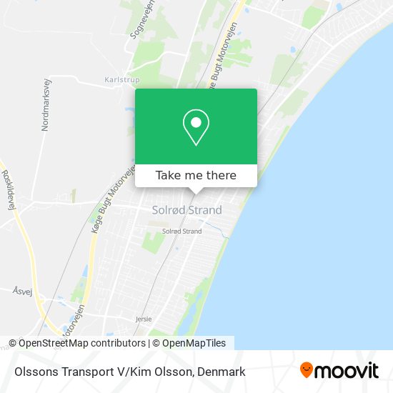 Olssons Transport V/Kim Olsson map