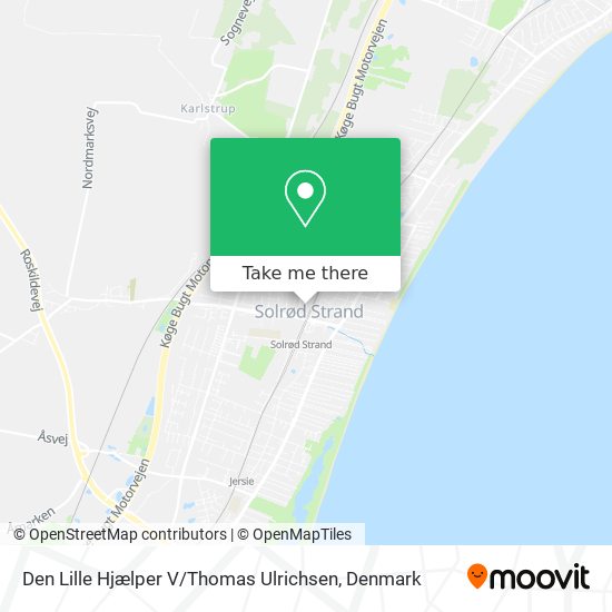 Den Lille Hjælper V / Thomas Ulrichsen map