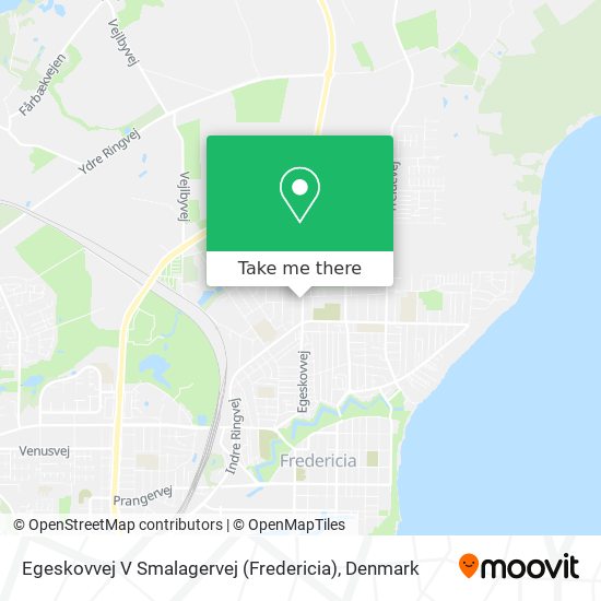 Egeskovvej V Smalagervej (Fredericia) map