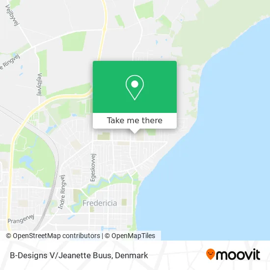 B-Designs V/Jeanette Buus map