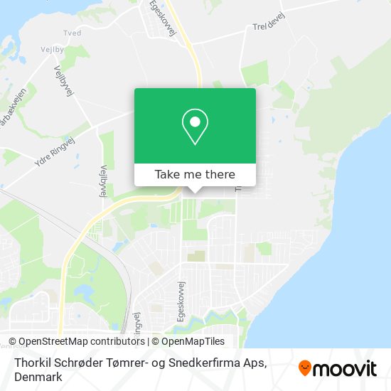 Thorkil Schrøder Tømrer- og Snedkerfirma Aps map