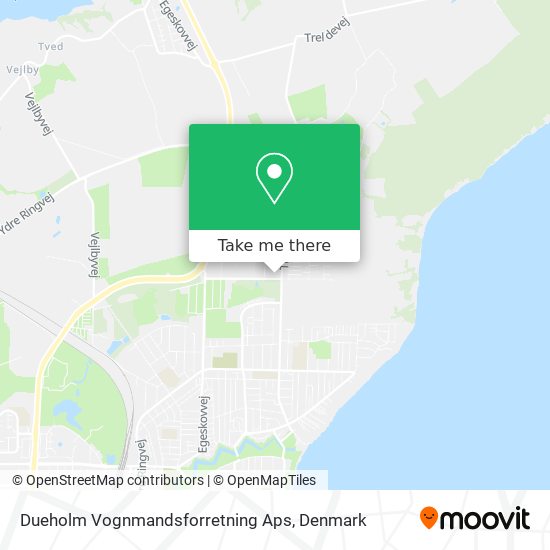 Dueholm Vognmandsforretning Aps map