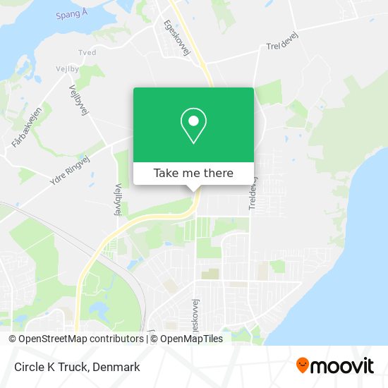 Circle K Truck map