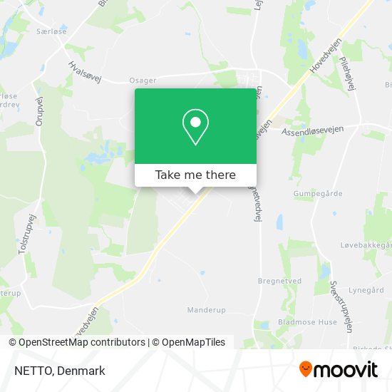 NETTO map