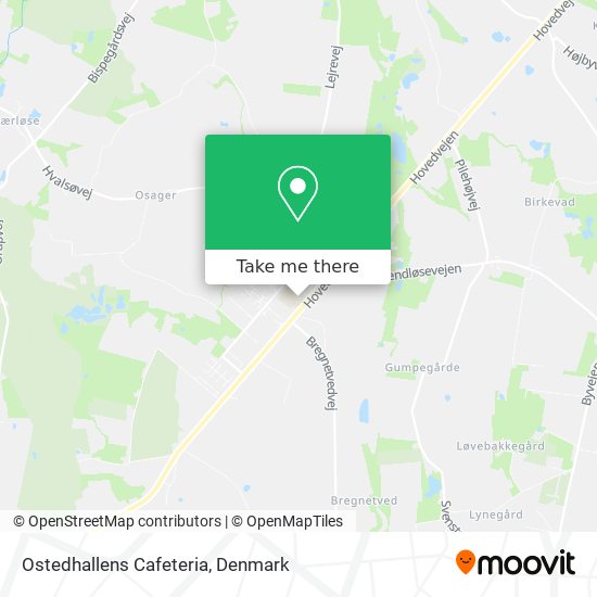 Ostedhallens Cafeteria map