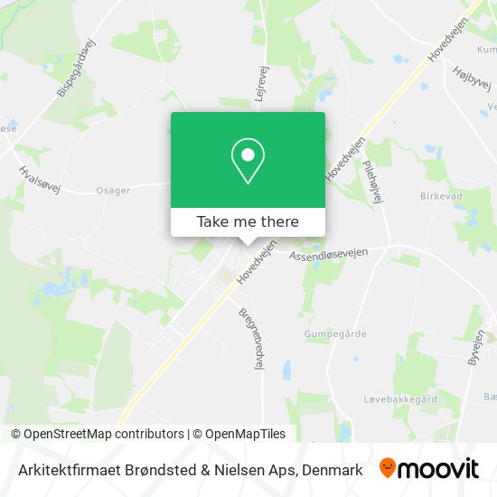 Arkitektfirmaet Brøndsted & Nielsen Aps map