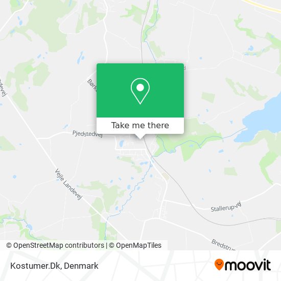 Kostumer.Dk map