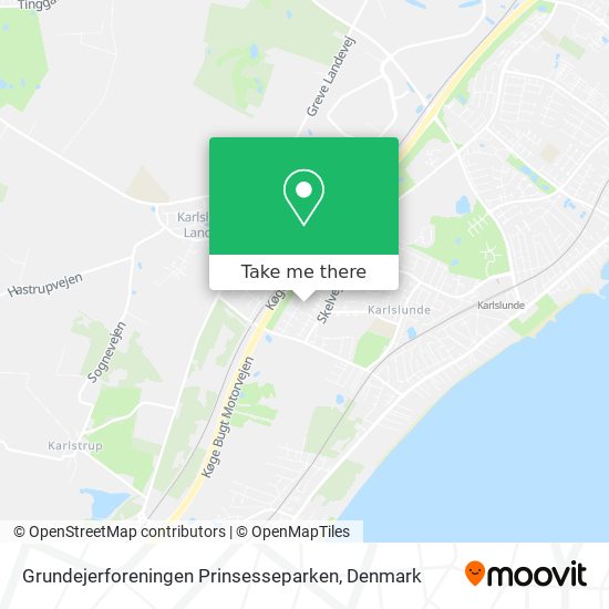 Grundejerforeningen Prinsesseparken map