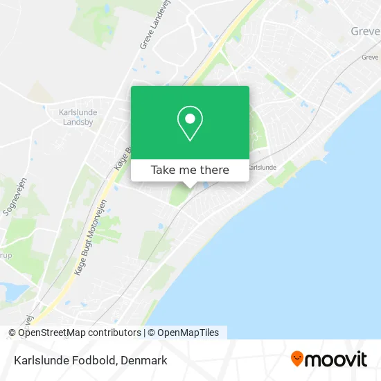 Karlslunde Fodbold map