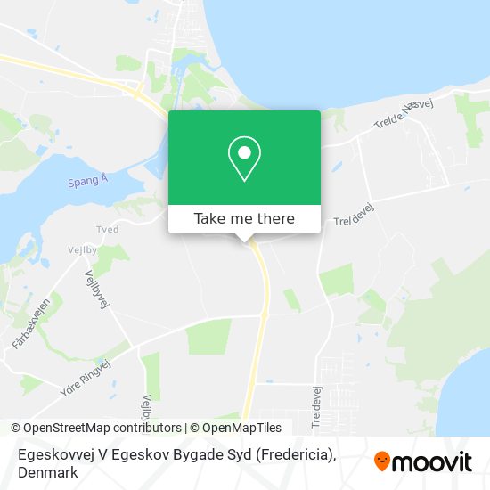 Egeskovvej V Egeskov Bygade Syd (Fredericia) map